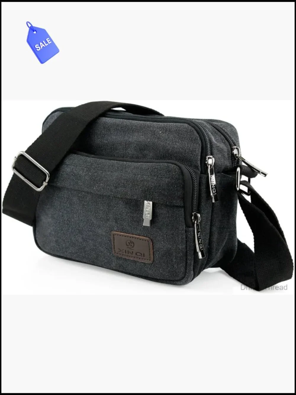 Vintage Canvas Crossbody Messenger Bag Satchel Travel Hiking